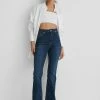 NA-KD Jean Bootcut - Dark Blue -NA-KD Soldes Magasin ca80026acced4223aecd5c1f36726b87