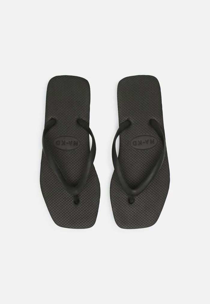 NA-KD SQUARED - Tongs - Black 6 NA-KD SQUARED - Tongs - Black – Image 6