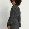 NA-KD Robe De Jour - Polkadot Black/white -NA-KD Soldes Magasin d02bbdaaf6bb4c7b8d7ac899ef183cb9