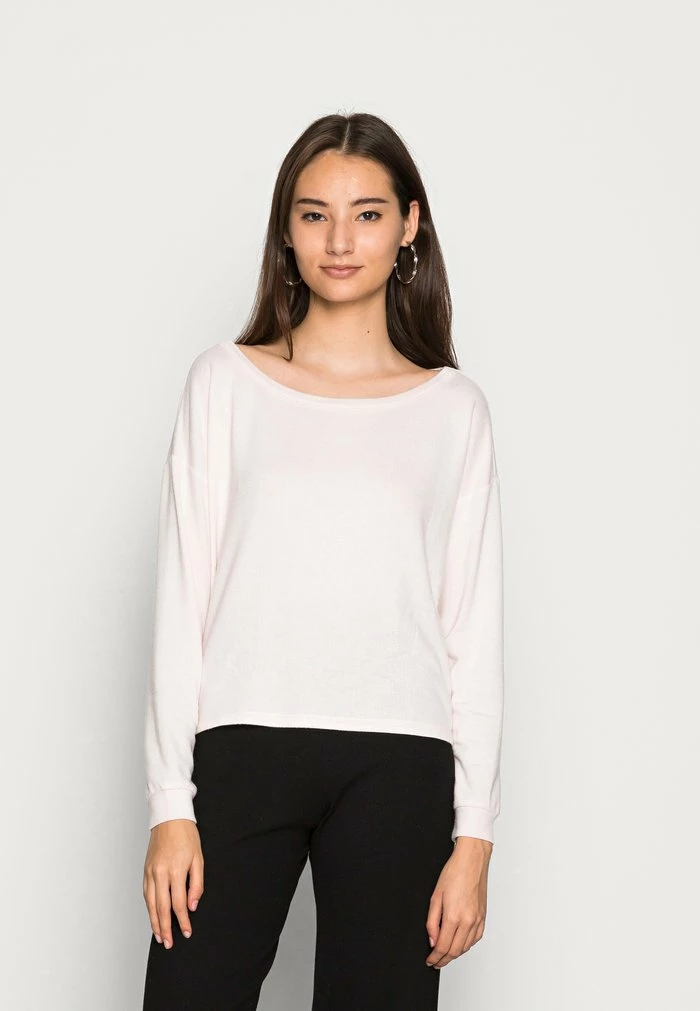 PAMELA REIF X NA-KD - BOAT NECK - T-shirt à Manches Longues - Orchid 1 PAMELA REIF X NA-KD - BOAT NECK - T-shirt à Manches Longues - Orchid