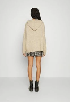 NA-KD HOODIE - Pullover - Beige