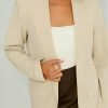 NA-KD Blazer - Beige -NA-KD Soldes Magasin d1e893a24f1343c799610f647d6d2ac1