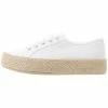 NA-KD TRAINERS - Espadrilles - White -NA-KD Soldes Magasin d3264ef4c54a49638ca3cdf5c692fad0