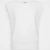 NA-KD PADDED SHOULDER - T-shirt Imprimé - Off White -NA-KD Soldes Magasin d3e364ad0a834564816449778960da5e