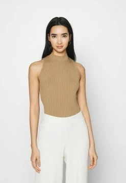 NA-KD X ZALANDO EXCLUSIVE - RIBBED - Débardeur - Beige