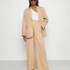 NA-KD WIDE SUIT PANTS - Pantalon Classique - Sunset -NA-KD Soldes Magasin d706c98e9796402683cef702a7a6b649