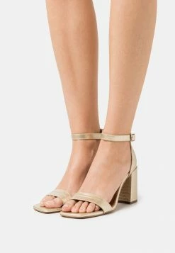 NA-KD BASIC BLOCK - Sandales - Gold