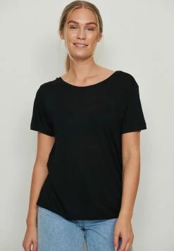 NA-KD T-shirt Basique - Black