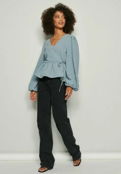 NA-KD Blouse - Blue