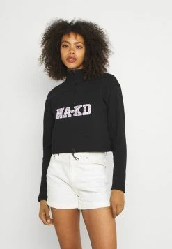 NA-KD CROPPED - Sweatshirt - Black