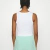 NA-KD X ZALANDO EXCLUSIVE - SOFT RIBBED TANK - Débardeur - White -NA-KD Soldes Magasin df587249507941d59a395b8c4bcdd240