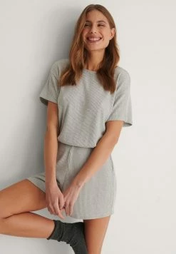 NA-KD Bas De Pyjama - Grey Melange