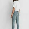 NA-KD Jean Slim - Washed Blue -NA-KD Soldes Magasin e071867263a041288f0b8cd0faa09ff7