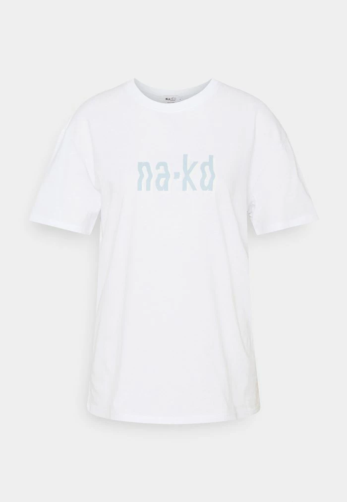 NA-KD T-shirt Imprimé - White 1 NA-KD T-shirt Imprimé - White