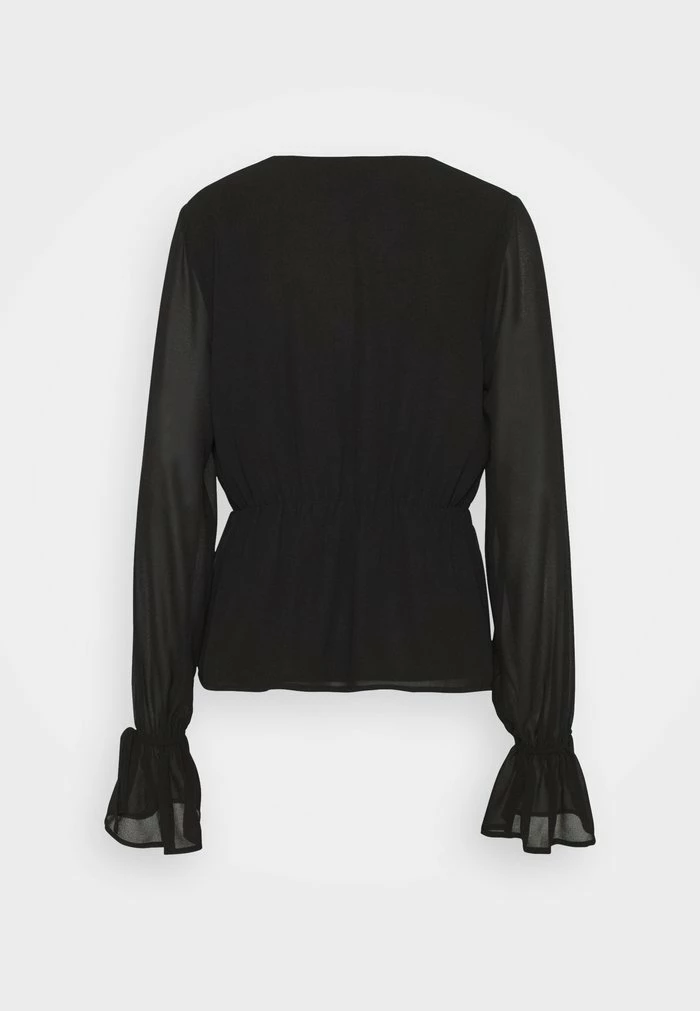 NA-KD STRAP TIE BLOUSE - Blouse - Black 8 NA-KD STRAP TIE BLOUSE - Blouse - Black – Image 8