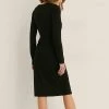 NA-KD Robe De Jour - Black -NA-KD Soldes Magasin e2537d5773954bb691077446908deda6
