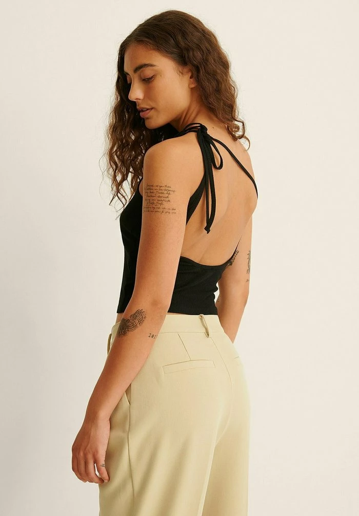 NA-KD Débardeur - Black 3 NA-KD Débardeur - Black – Image 3