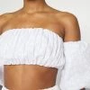 NA-KD EMBROIDERED CROPPED - Débardeur - White -NA-KD Soldes Magasin e6e0a769f26e403984ea0aae86a1ac50