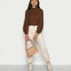 NA-KD Pullover - Brown -NA-KD Soldes Magasin e9a3280df3294fc5bc30ea096514cb51