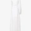 NA-KD ONE SLEEVE MAXI DRESS - Robe De Cocktail - Off White -NA-KD Soldes Magasin e9e3e600789b4264a4810227910e1c24