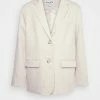 NA-KD OVERSIZED TWILL BLAZER - Blazer - Sand -NA-KD Soldes Magasin eb3f130536ca4025899d887e9cd09f5d