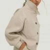 NA-KD Manteau Court - Beige -NA-KD Soldes Magasin ec54e11bfb704c88afe1833fec6497f5