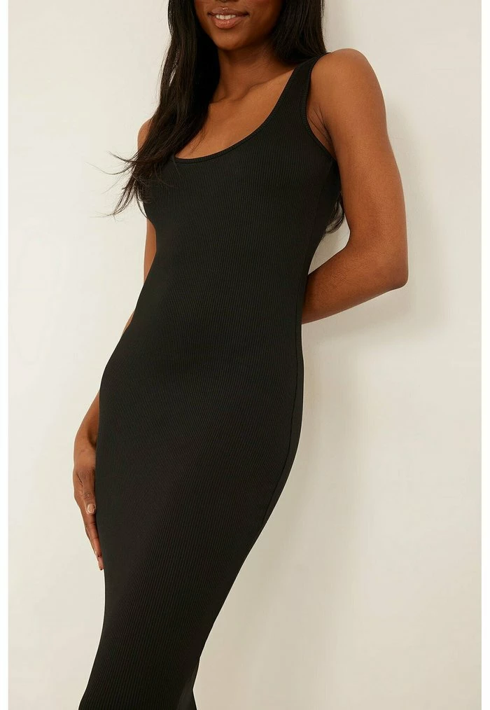 NA-KD Robe Fourreau - Black 3 NA-KD Robe Fourreau - Black – Image 3