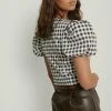 NA-KD Blouse - Check -NA-KD Soldes Magasin ecc2ed07bba6425fb565f7a37a2b9910