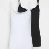 NA-KD ORGANIC SINGLET TEE 2 PACK - Débardeur - Black/white 10 NA-KD ORGANIC SINGLET TEE 2 PACK - Débardeur - Black/white -NA-KD Soldes Magasin ed507f660cde4bbe862d85008e0a4035