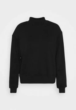 NA-KD HIGH NECK - Sweatshirt - Black