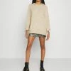 NA-KD HOODIE - Pullover - Beige -NA-KD Soldes Magasin eeef708c18f7443093fd88b379f28e7b