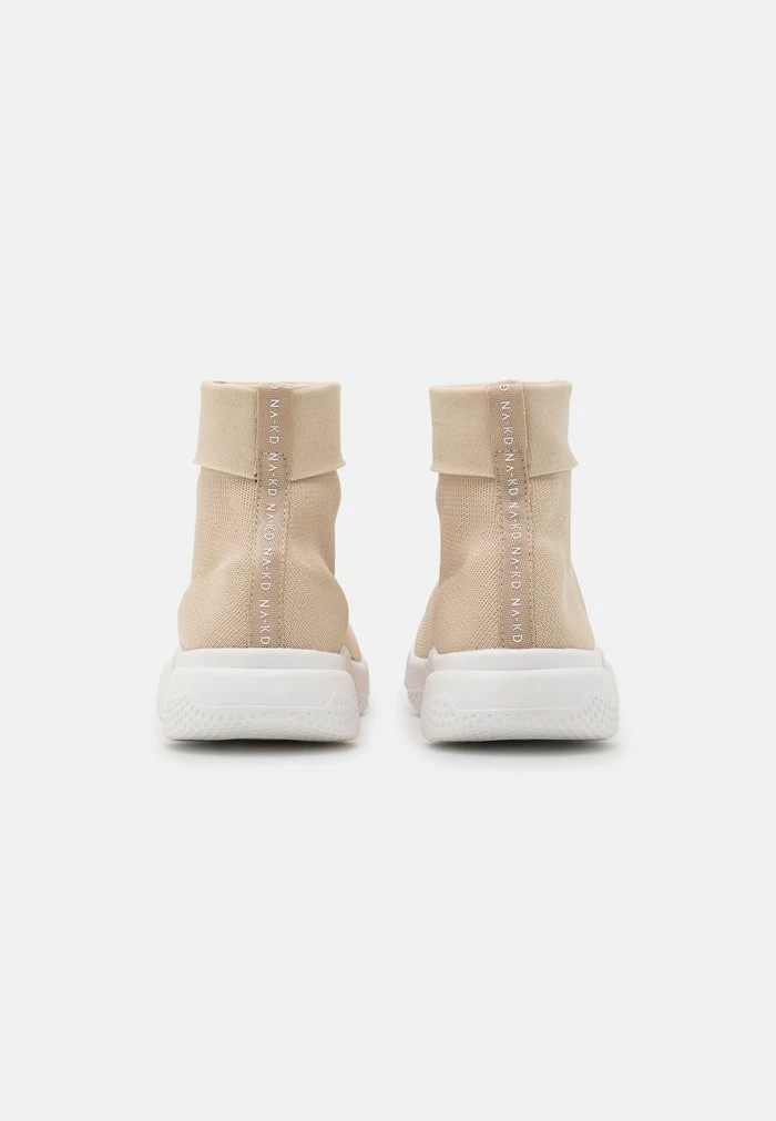 NA-KD TURBO - Baskets Montantes - Beige 4 NA-KD TURBO - Baskets Montantes - Beige – Image 4