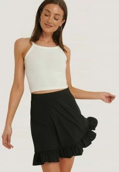 NA-KD Jupe Trapèze - Black