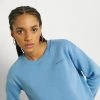 NA-KD LOGO BASIC - Sweatshirt - Dusty Blue -NA-KD Soldes Magasin f23e05008be64321b2783b32db6a8b33