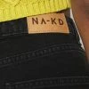 NA-KD FULL LENGTH - Jean Boyfriend - Black -NA-KD Soldes Magasin f48e778071b54472ac129caa3e7f9865