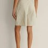 NA-KD Short - Cream -NA-KD Soldes Magasin f572c57d66724a1d9f2894666a1cf604
