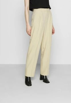 NA-KD MATHILDE GØHLER SUIT PANTS - Pantalon Classique - Beige