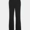 NA-KD WIDE LEG PANTS - Pantalon Classique - Black