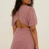NA-KD Robe De Jour - Dusty Pink -NA-KD Soldes Magasin f765ec50b7284dfbbb02e448bcf3e314