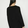 NA-KD X ZALANDO EXCLUSIVE - SIDE SLIT SWEATER - Pullover - Black -NA-KD Soldes Magasin f8058ae1d90d49a0a26dd69f5753e6bb