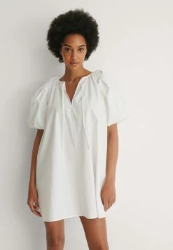 NA-KD Robe De Jour - White