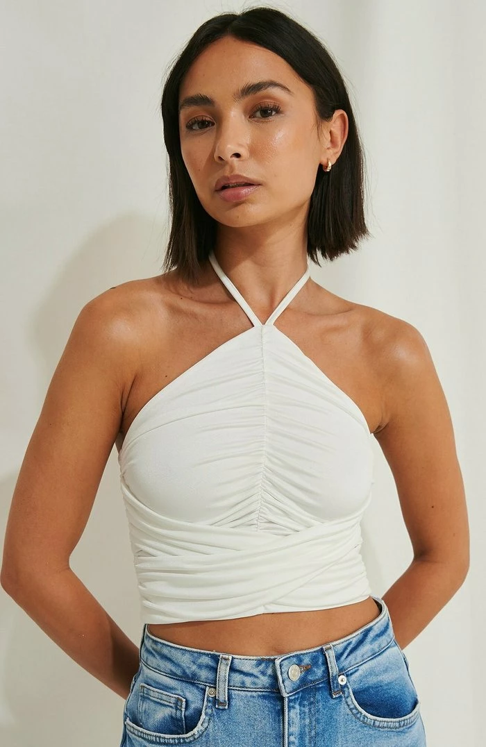 NA-KD Débardeur - Off White 1 NA-KD Débardeur - Off White