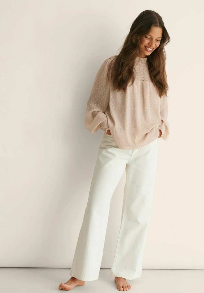 NA-KD Blouse - Dusty Pink 2 NA-KD Blouse - Dusty Pink – Image 2