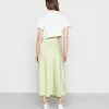 NA-KD SKIRT - Jupe Trapèze - Chinois Green -NA-KD Soldes Magasin fa4d09404cef45aa8dfa9873e0e29c31