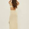 NA-KD Robe Longue - Cream -NA-KD Soldes Magasin fa75b58706ca4197ad173f35beffa297
