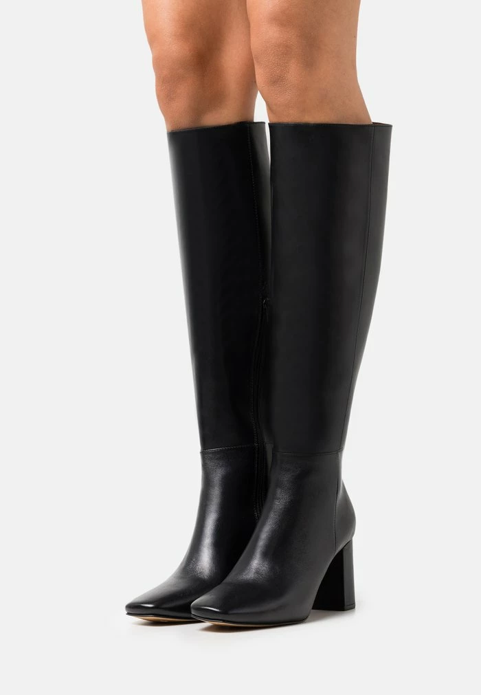 NA-KD KNEE HIGH BOOTS - Bottes - Black 1 NA-KD KNEE HIGH BOOTS - Bottes - Black