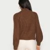 NA-KD Pullover - Brown -NA-KD Soldes Magasin fac0081d47714be0a893212168fb57ec