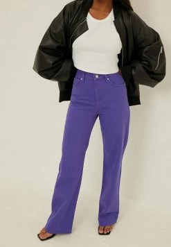 NA-KD ORGA RELAX FULL - Jean Droit - Purple