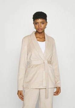 NA-KD BELTED JACKET - Blazer - Light Pink