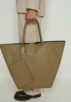 NA-KD Cabas - Dark Olive